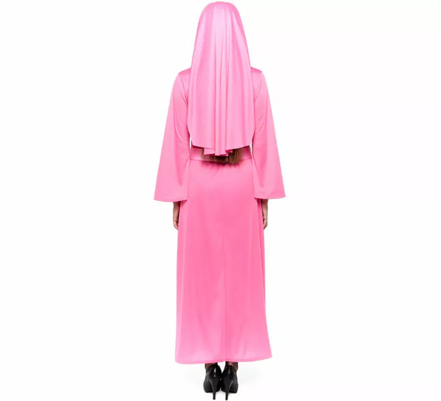 Translation missing: de.Disfraz de Monja rosa para mujer