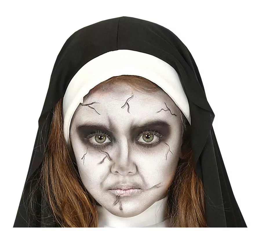 Translation missing: de.Disfraz de Monja Zombie para niña