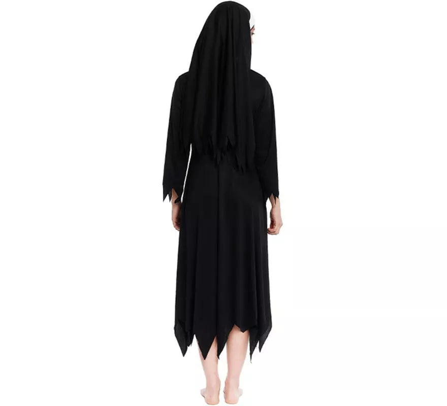 Translation missing: de.Disfraz de Monja Zombie túnica con picos para mujer