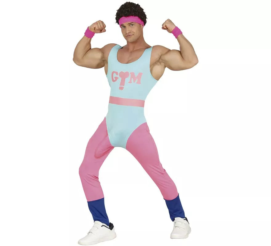 Translation missing: de.Disfraz de Mono de Estiramiento de Gimnasta para hombre