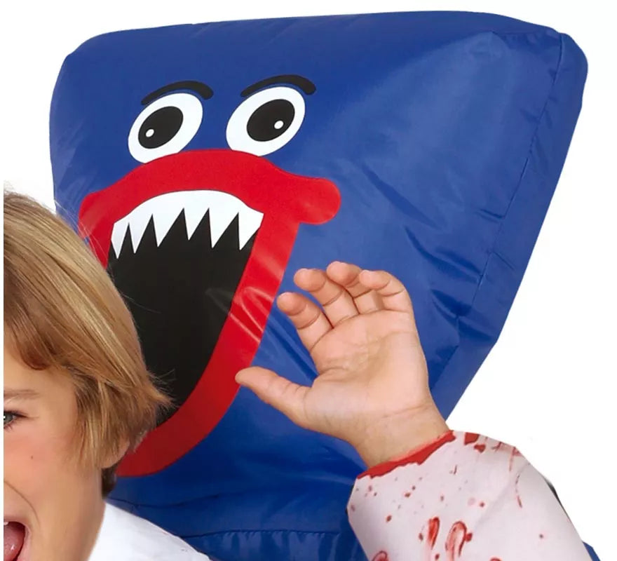 Translation missing: de.Disfraz de Monstruo de los Abrazos azul hinchable o inflable para niños