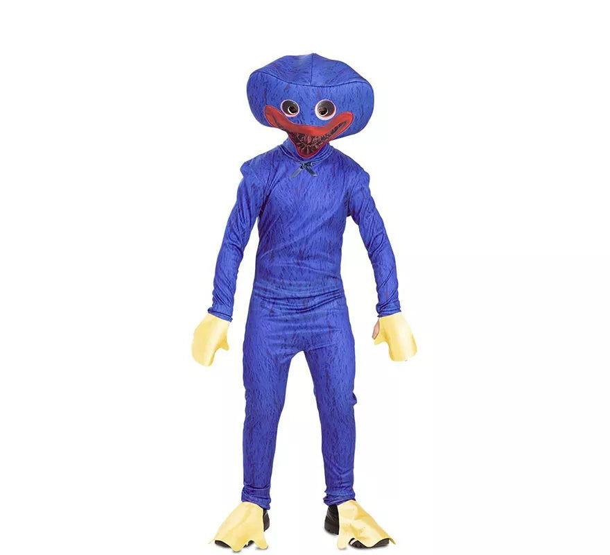Translation missing: de.Disfraz de Monstruo de los Abrazos azul para niño