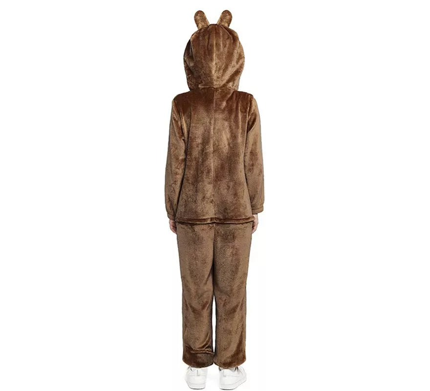 Translation missing: de.Disfraz de Monstruo Lulú marrón para niños