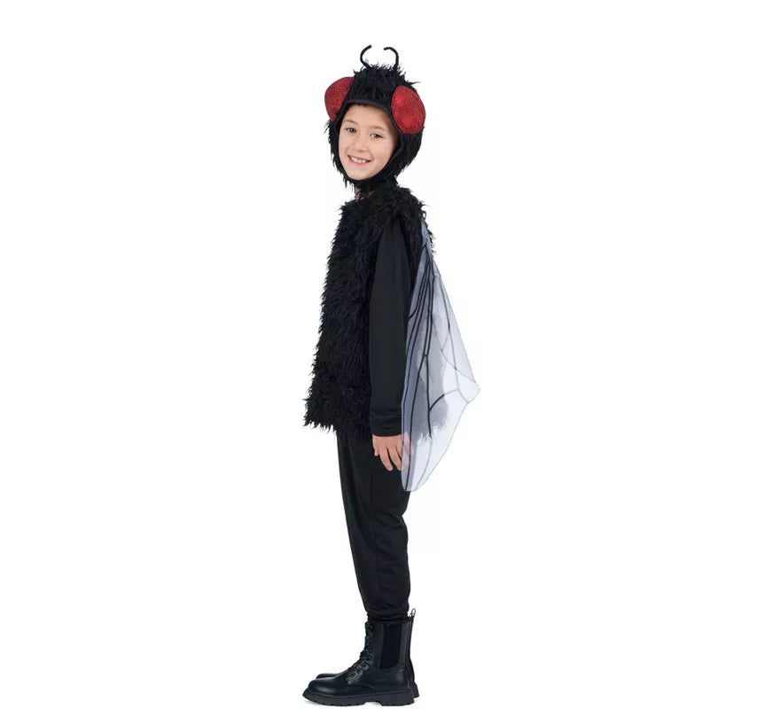 Disfraz de Mosca con gorro y alas para niños