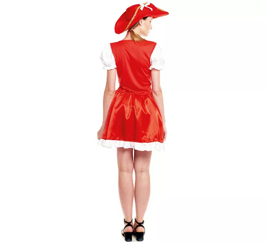 Translation missing: de.Disfraz de Mosquetera Roja en Vestido para mujer