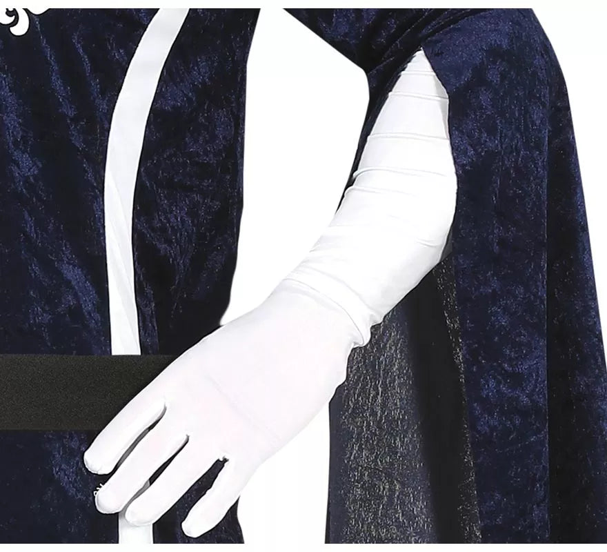 Translation missing: de.Disfraz de Mosquetero Azul Elegante para hombre