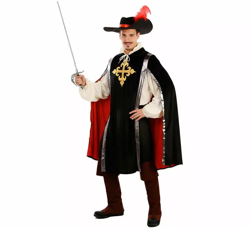 Translation missing: de.Disfraz de Mosquetero Elegante para hombre