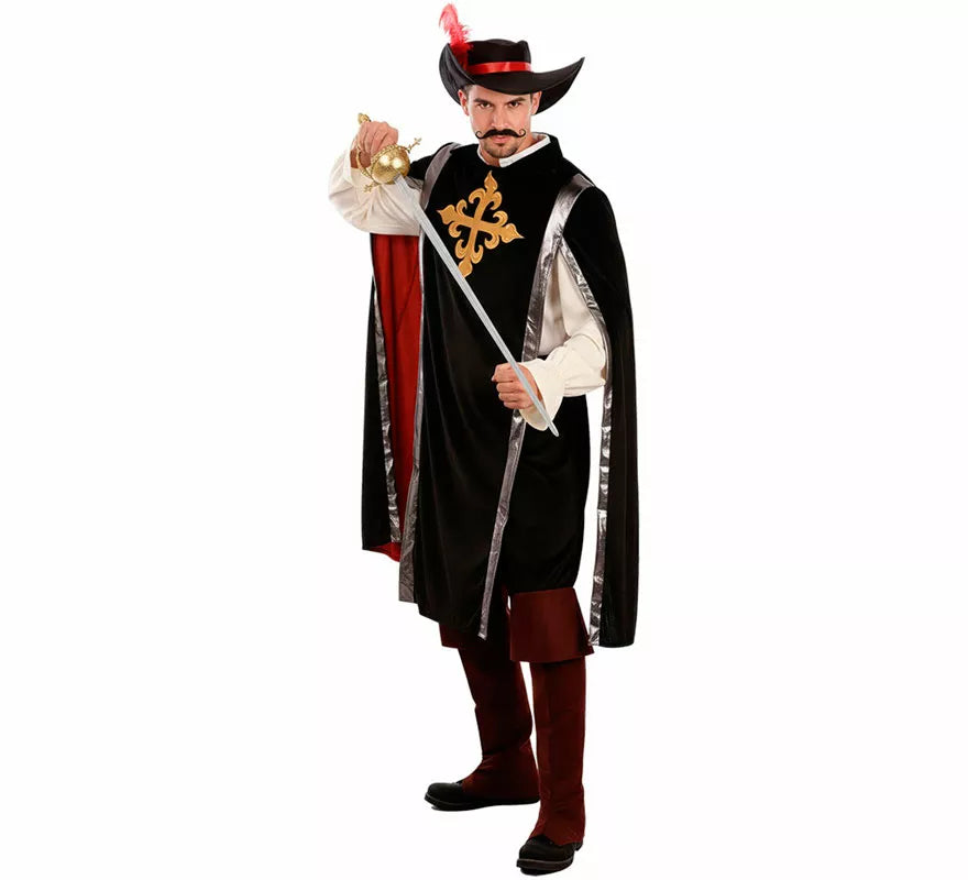 Translation missing: de.Disfraz de Mosquetero Elegante para hombre