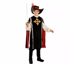 Elegantes Musketier-Kostüm für Jungen