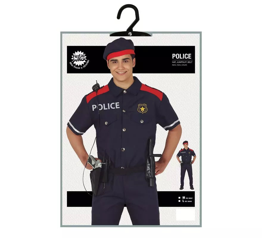 Disfraz de Mosso d'Esquadra para hombre