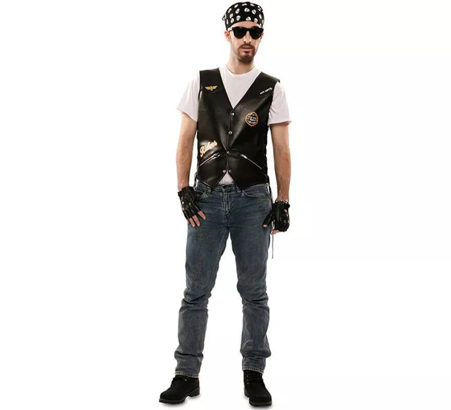 Translation missing: de.Disfraz de Motero para hombre