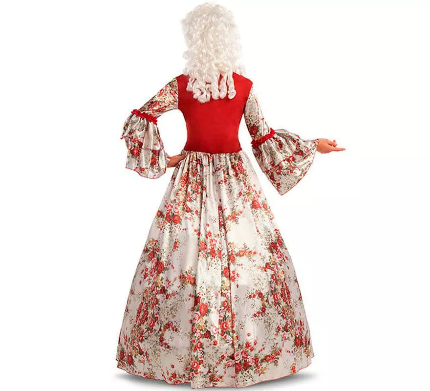 Translation missing: de.Disfraz de Mujer Colonial roja para mujer