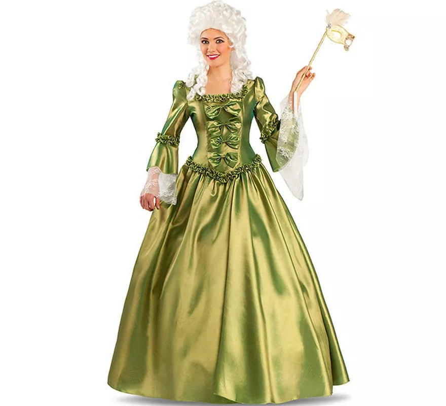 Translation missing: de.Disfraz de Mujer de Versalles verde para mujer