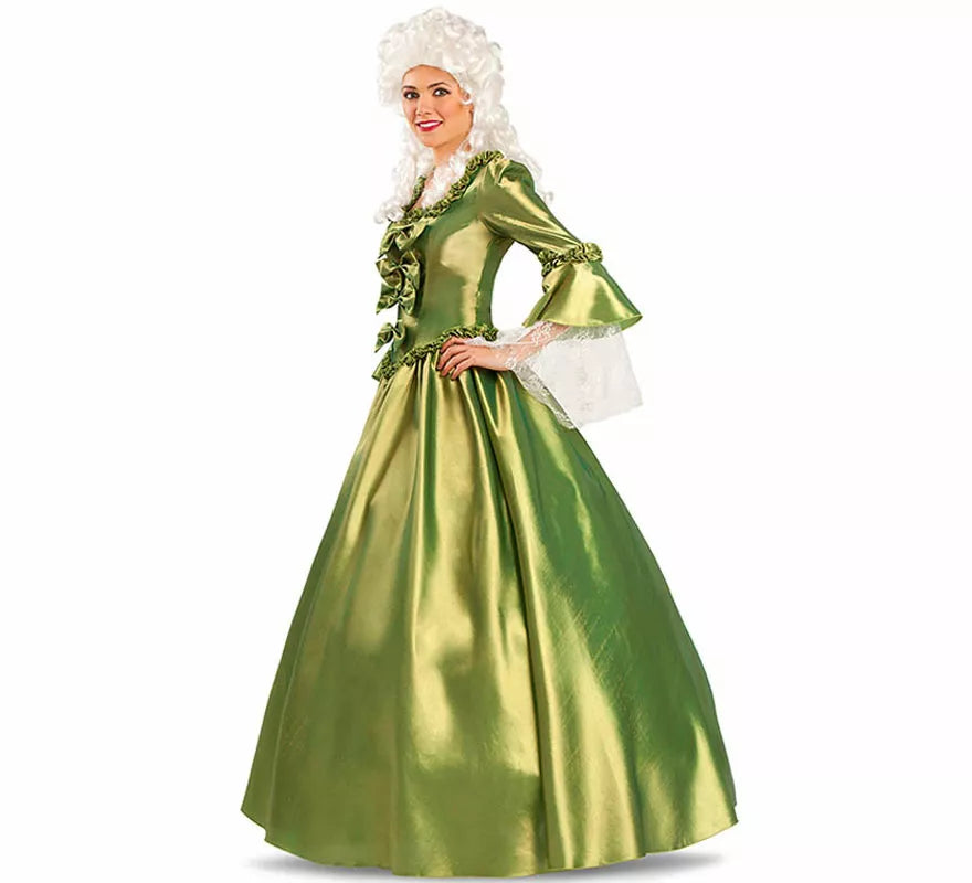 Translation missing: de.Disfraz de Mujer de Versalles verde para mujer