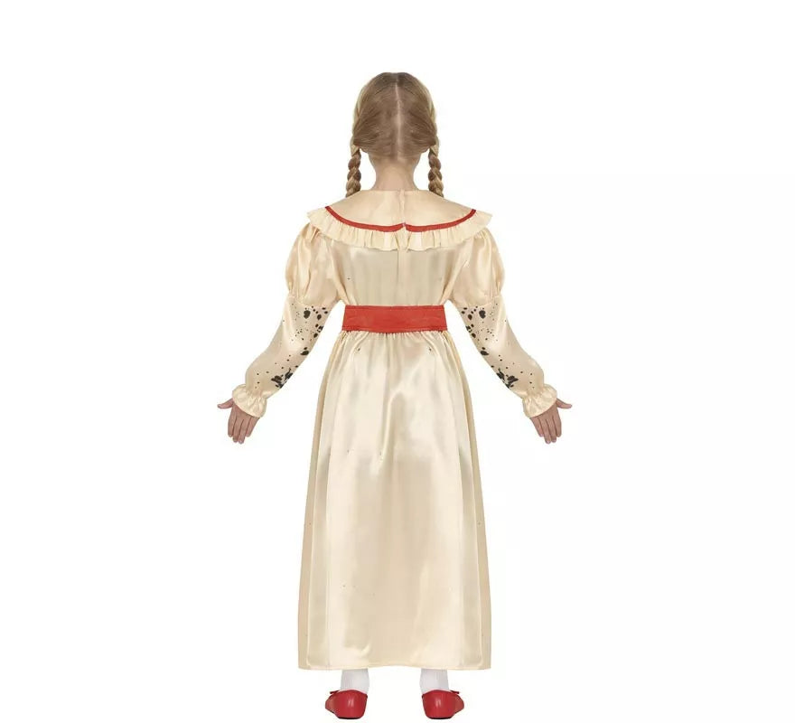 Translation missing: de.Disfraz de Muñeca Asesina Diabólica para niña