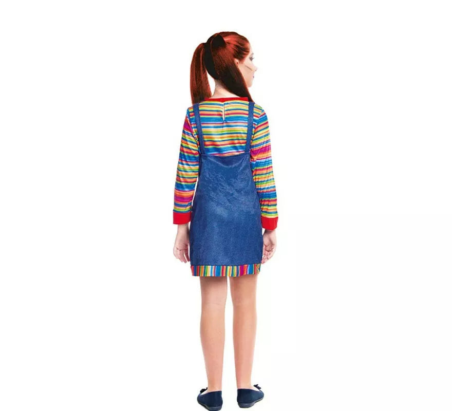 Translation missing: de.Disfraz de Muñeca Asesina para niña