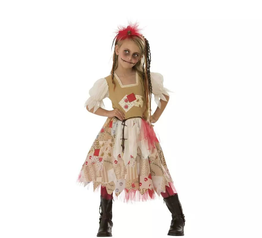 Translation missing: de.Disfraz de Muñeca de Trapo para niña