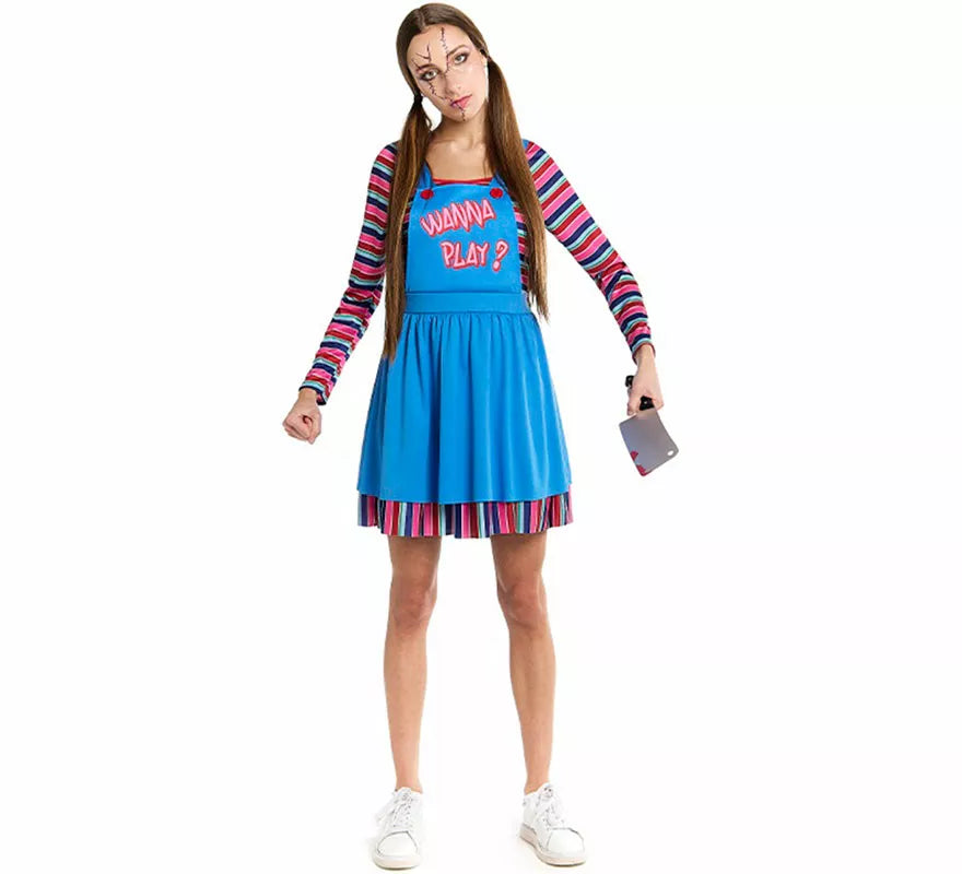 Translation missing: de.Disfraz de Muñeca Diabólica para mujer