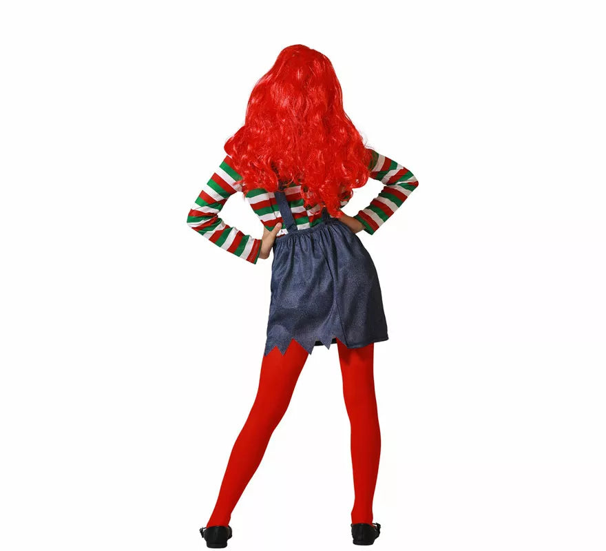Disfraz de Muñeca Diabólica para niña
