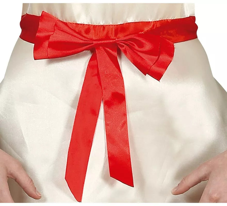 Translation missing: de.Disfraz de Muñeca Embrujada con lazos para adolescente