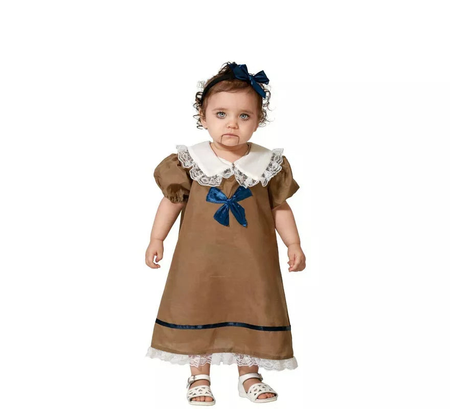Translation missing: de.Disfraz de Muñeca Megan para niña y bebé