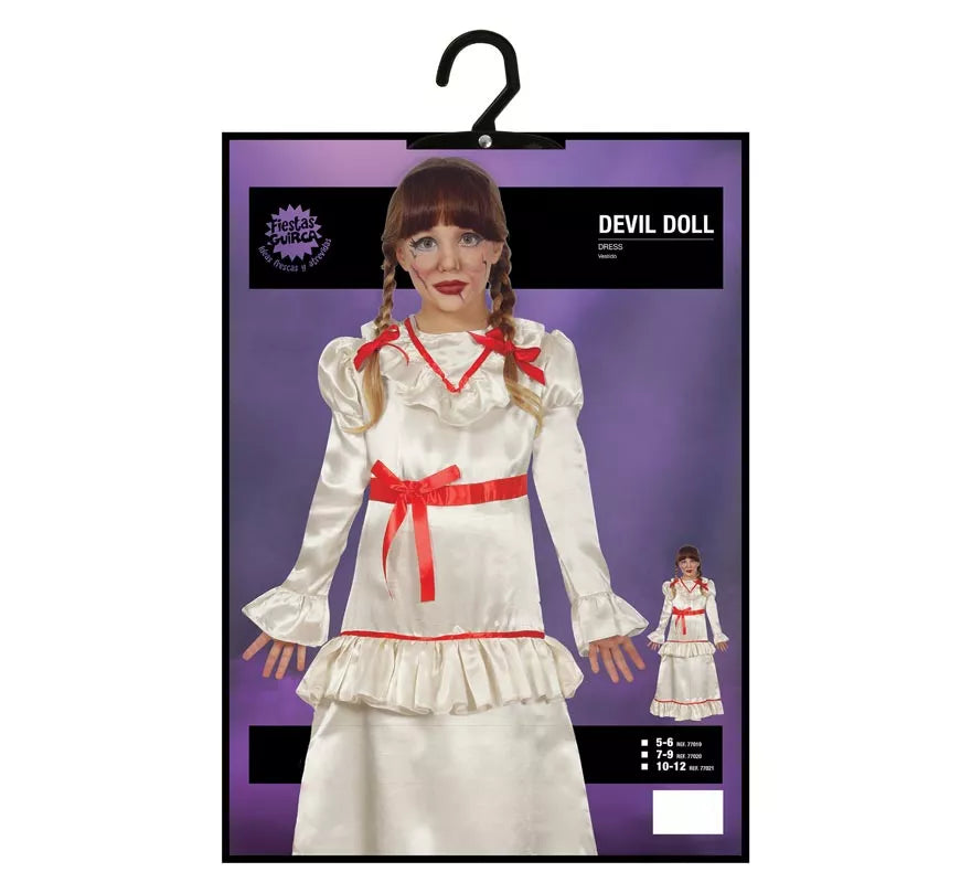 Translation missing: de.Disfraz de Muñeca Poseída para niña