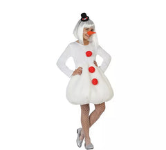 Schneemann Kostüm für Mädchen