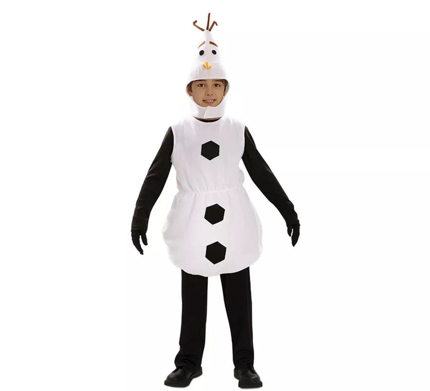 Disfraz de Muñeco de Nieve para niños