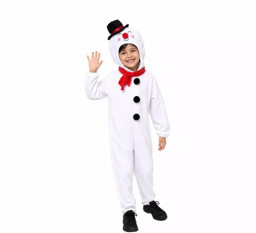 Translation missing: de.Disfraz de Muñeco de Nieve para niños