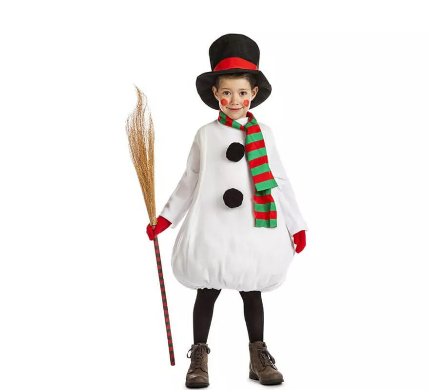 Translation missing: de.Disfraz de Muñeco de Nieve para niños