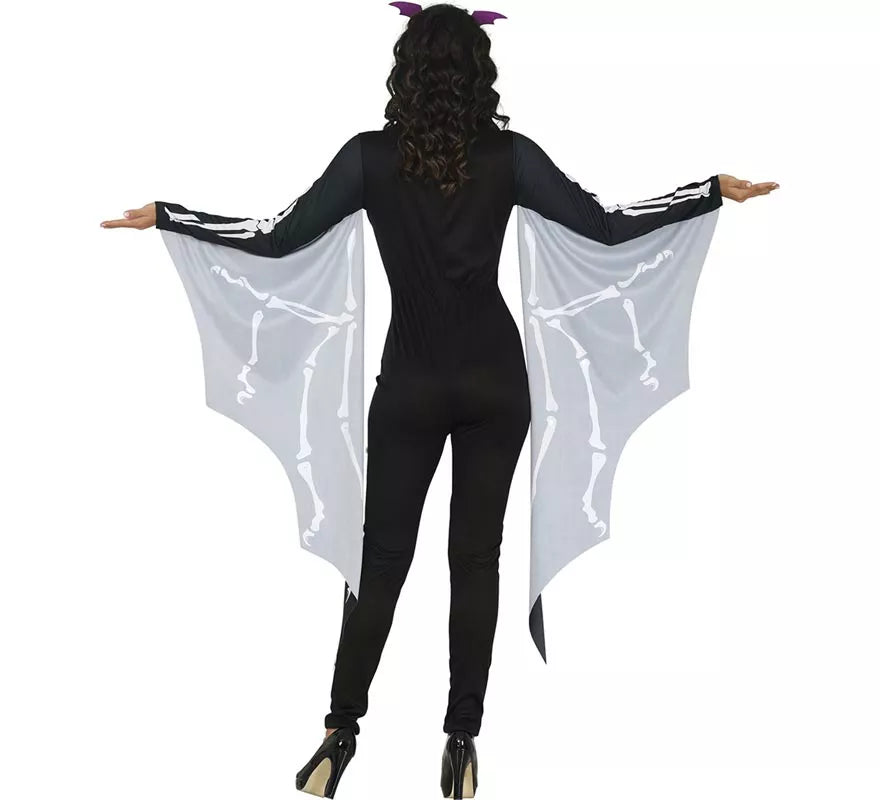 Disfraz de Murciélago Esqueleto para mujer