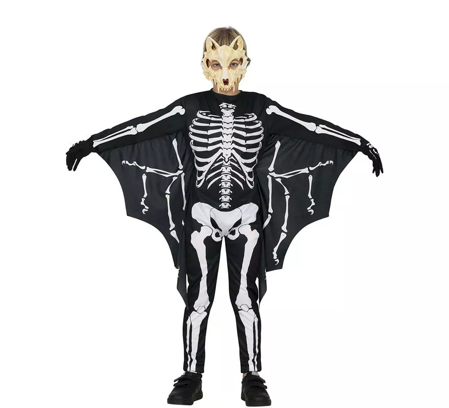 Translation missing: es.Disfraz de Murciélago Esqueleto para niño