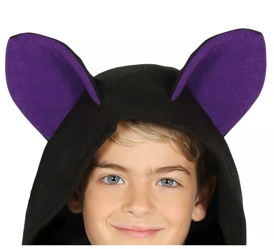Translation missing: de.Disfraz de Murciélago morado para niño