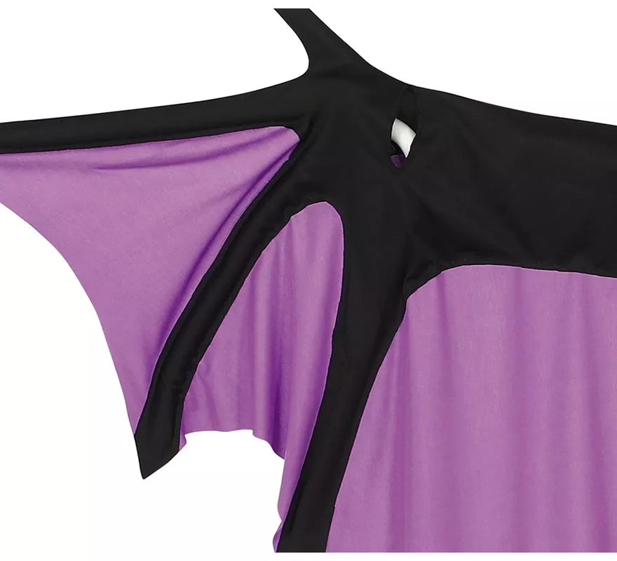 Translation missing: de.Disfraz de Murciélago Morado para niños