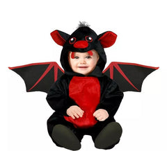 Rotes Fledermauskostüm für Babys