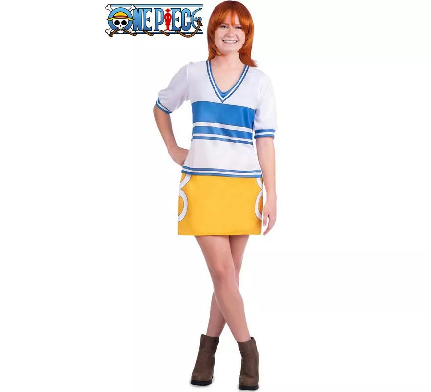 Translation missing: de.Disfraz de Nami de One Piece para mujer