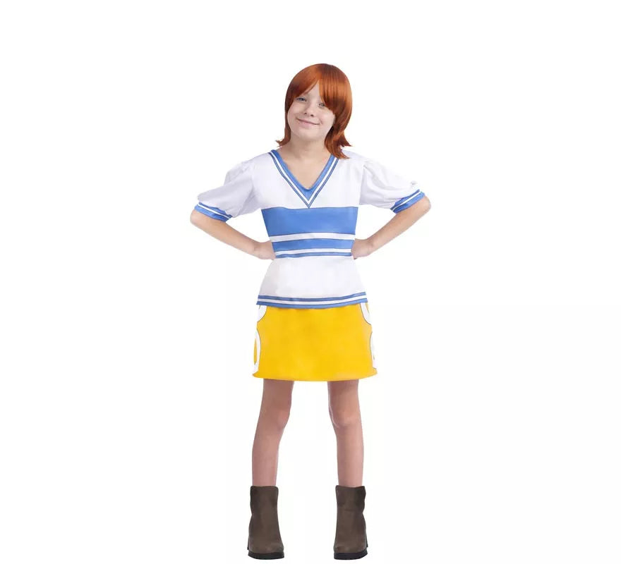 Translation missing: de.Disfraz de Nami de One Piece para niña
