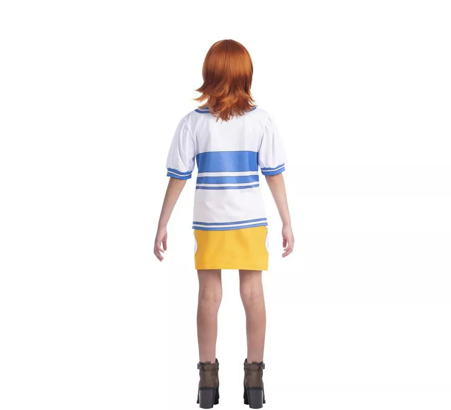 Translation missing: de.Disfraz de Nami de One Piece para niña