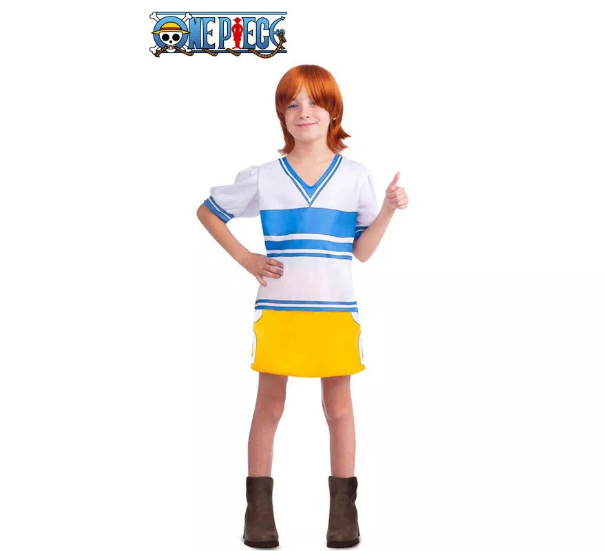 Translation missing: es.Disfraz de Nami de One Piece para niña