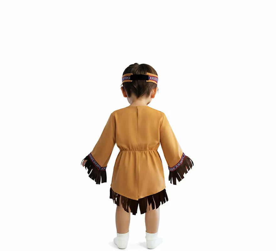 Translation missing: de.Disfraz de Nativa Americana para bebé