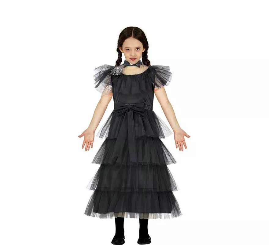 Translation missing: de.Disfraz de Niña Siniestra Baile de Promoción para niña