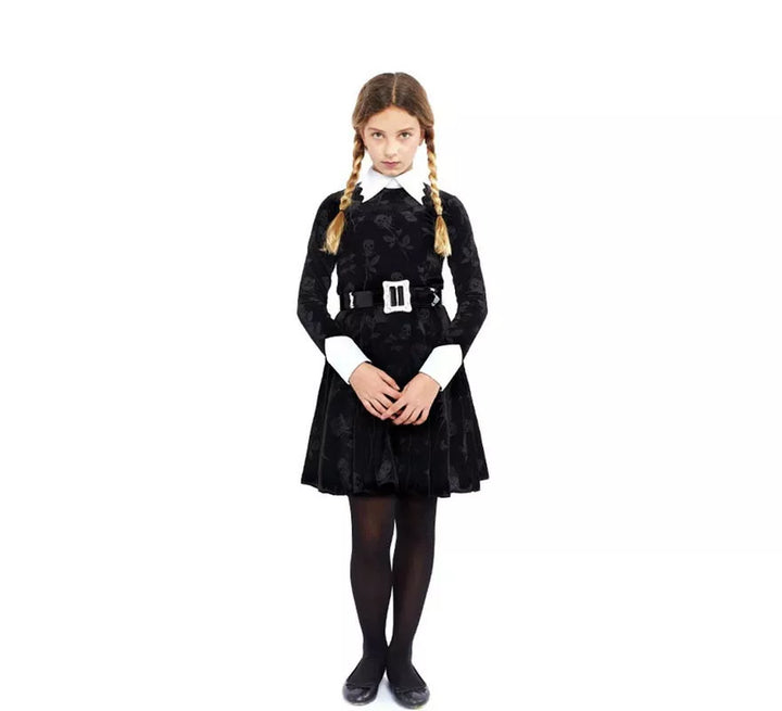 Disfraz de Niña Siniestra Clásico para niña y adolescente