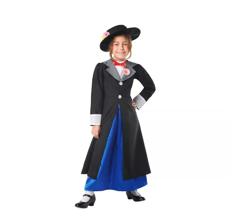 Translation missing: de.Disfraz de Niñera Elegante Voladora para Niña