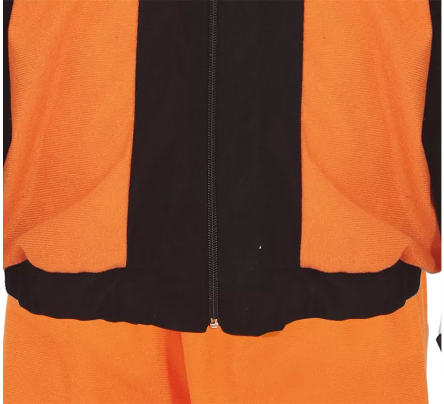 Translation missing: de.Disfraz de Ninja de Anime Naranja y Negro para adolescente