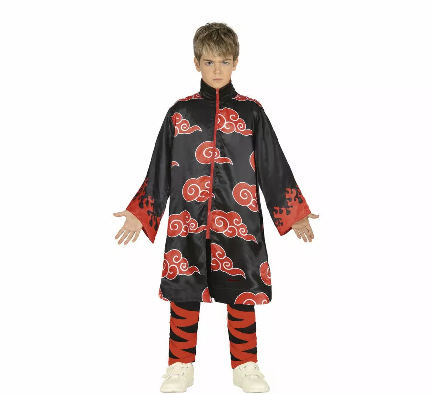 Translation missing: de.Disfraz de Ninja de Anime Nubes para niño