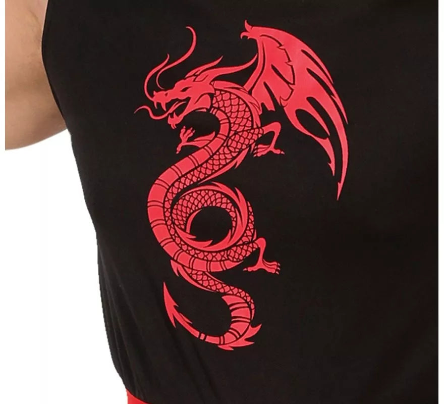 Translation missing: de.Disfraz de Ninja Dragón para hombre