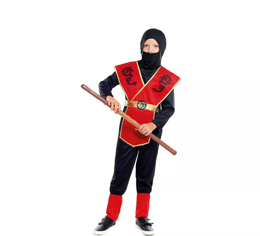Translation missing: de.Disfraz de Ninja Dragón para niño