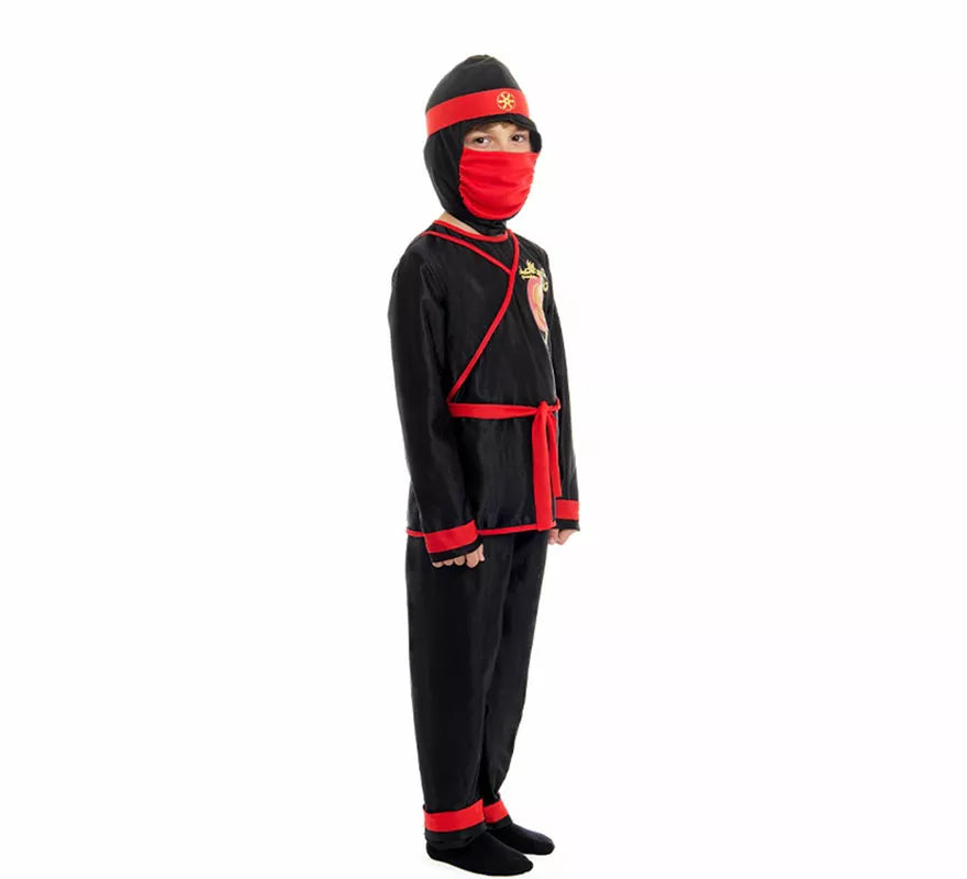 Translation missing: de.Disfraz de Ninja Dragón para niño