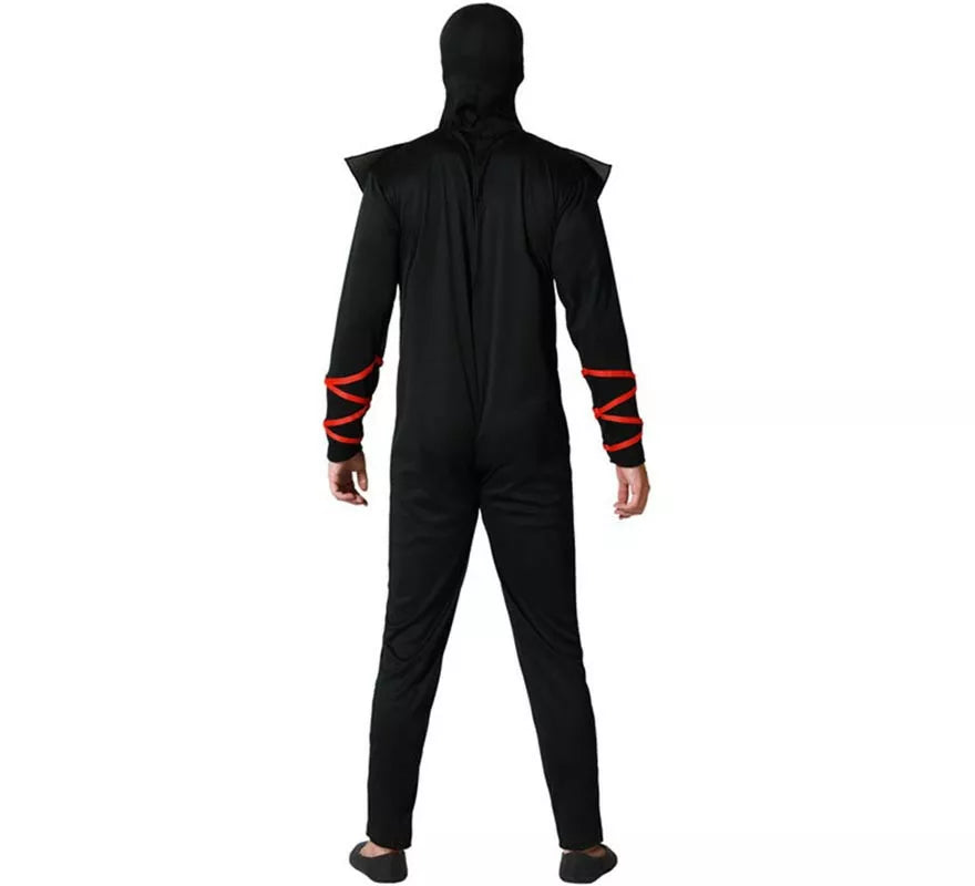 Translation missing: de.Disfraz de Ninja Dragón rojo para hombre