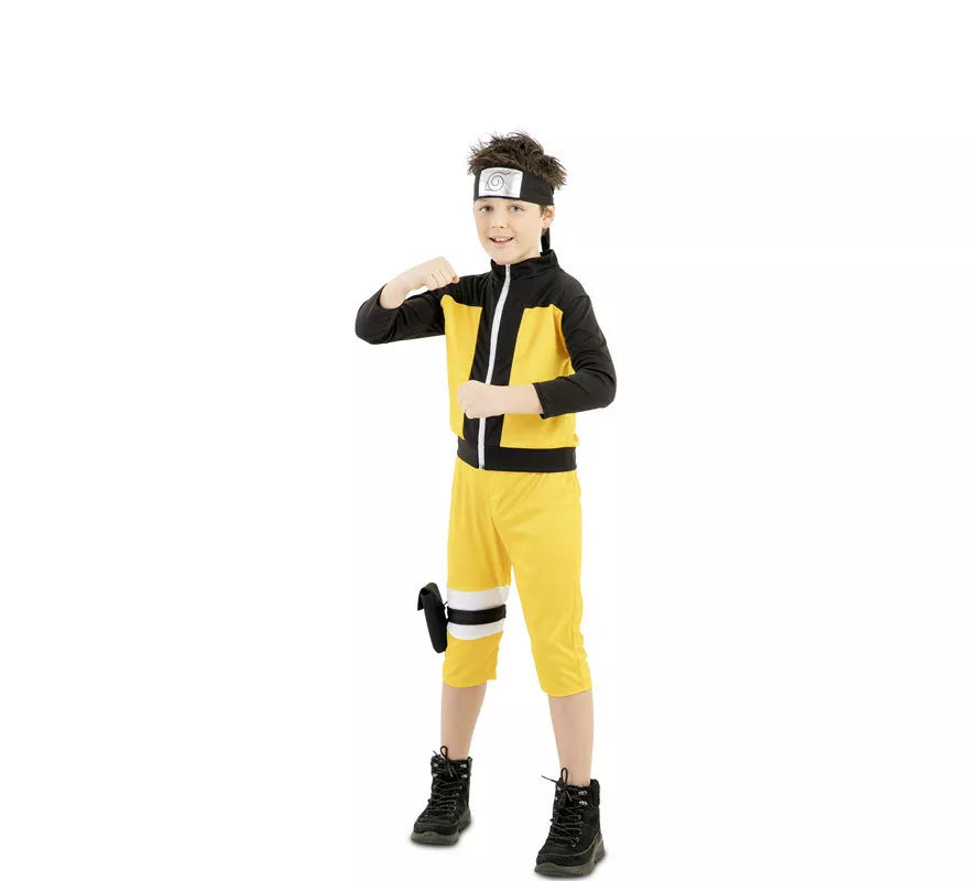 Translation missing: de.Disfraz de Ninja Hokage de Anime para niño